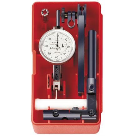 TESA TECHNOLOGY 074111514 - Coffret avec comparateur à levier INTERAPID 312 et accessoires pour modèles perpendiculaires en pouces