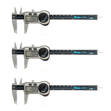 TESA TECHNOLOGY 00530320P - Jeu d'étriers universels numériques, 150 mm (3 pcs.)