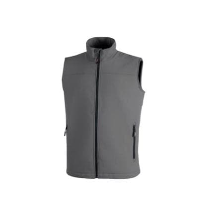 U-POWER CY231GI-M - Gilet en tissu Soft Shell DUBLINO Grey Iron (10 pcs.)