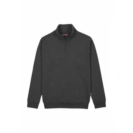 U-POWER CY295GM-2XL - Sweatshirt demi-zip brossé en polycoton TAUTRA Grey Meteorite (25 pcs.)