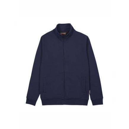 U-POWER CY296DB-M - Sweatshirt zippé entier brossé SOTRA Deep Blue (25 pcs.)