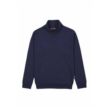U-POWER EY295DB-L - Sweatshirt demi-zip brossé TAUTRA Deep Blue