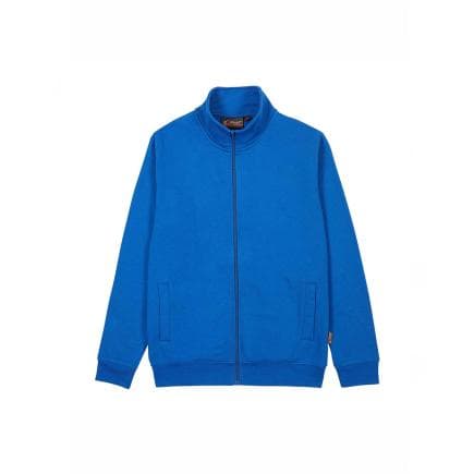 U-POWER EY296BR-L - Sweatshirt zippé entier brossé SOTRA Blue Royal