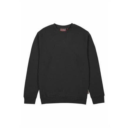 U-POWER EY297BC-L - Sweatshirt ras du cou brossé OMBO Black Carbon