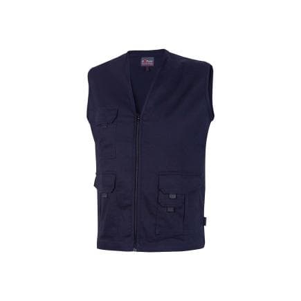U-POWER ST285WB-S - Gilet multi-poches en coton stretch CHICA Westlake Blue