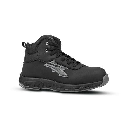 U-POWER RE10104-42 - Chaussures de sécurité montantes PHOENIX ESD S3S CI HI HRO FO S S, Noir