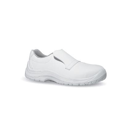 U-POWER UE20191-45 - LUCKY or S1 FO SR Chaussures de sécurité plates, blanc