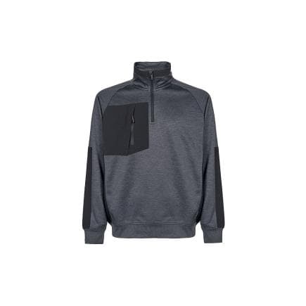 U-POWER EY365GM-L - Sweat-shirt de travail LEEDS, gris météorite