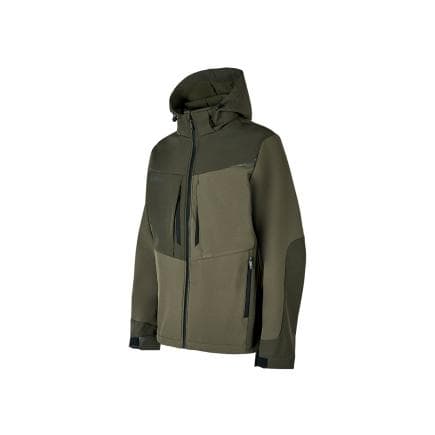 U-POWER FU340DG-5XL - Veste softshell de travail VERVE, vert foncé