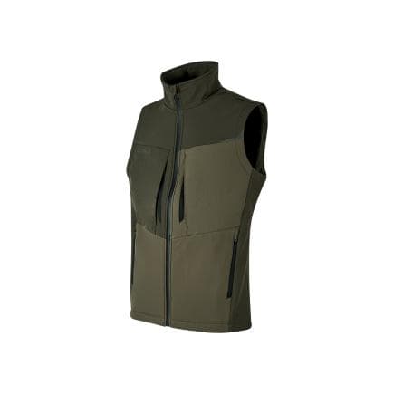 U-POWER FU341DG-XS - Gilet de travail softshell BRIO, Vert foncé