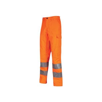 U-POWER HL306OF-S - Pantalon de travail SIRIUS, Orange fluorescent