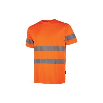 U-POWER HL307OF-XL - T-shirt de travail MIZAR, Orange fluorescent (3 pièces)