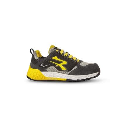 U-POWER RT20036-39 - Chaussures de sécurité basses STARK ESD S1PS HI HRO FO SR, Noir/Jaune
