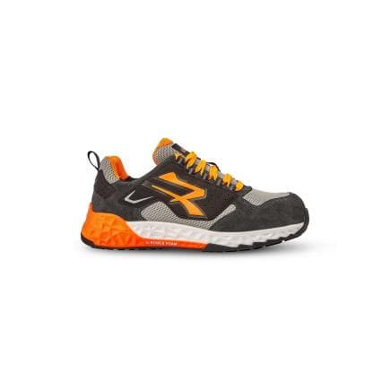 U-POWER RT20046-35 - Chaussures de sécurité basses JAIME ESD S1PS HI HRO FO SR, Noir/Orange