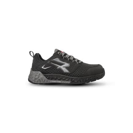 U-POWER RT20124-37 - Chaussures de sécurité basses DORNE ESD S3S CI HI HRO FO SR , Noir/Gris