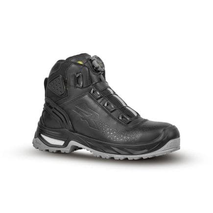U-POWER UT10144-43 - Chaussures de sécurité hautes KYROS ESD S3S CI LG FO SR, Noir