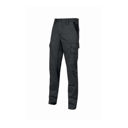 U-POWER CY211BC-XL - Pantalons de travail GUAPO, Noir de carbone (20 pcs.)