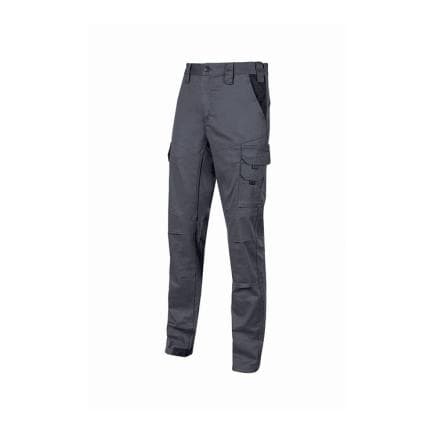 U-POWER CY211GI-S - Pantalons de travail GUAPO, Gris fer (20 pcs.)