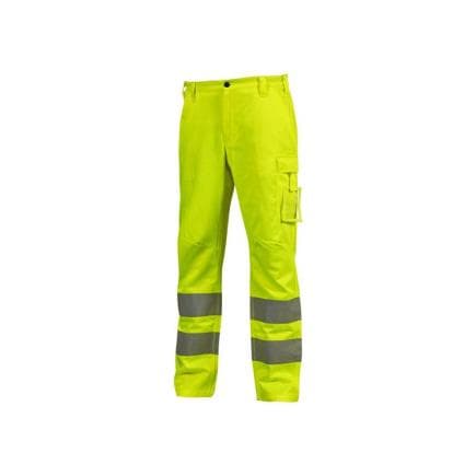 U-POWER CY306YF-L - Pantalon de travail haute visibilité SIRIUS, Jaune fluo(20 pcs.)