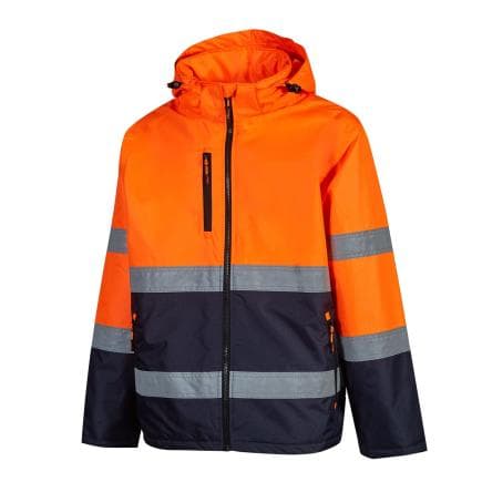 U-POWER CY317NO-M - Veste haute visibilité IMAI, Orange marine (10 pcs.)