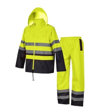 U-POWER CY393NY-2XL - Combinaison imperméable HALLEY, Jaune marine (10 pcs.)