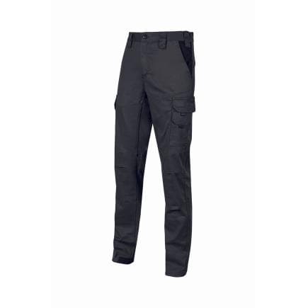 U-POWER CY421BC-5XL - Pantalons de travail LINDO, Noir de carbone (20 pcs.)