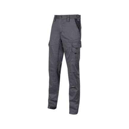 U-POWER CY421GI-4XL - Pantalons de travail LINDO, Gris fer (20 pcs.)