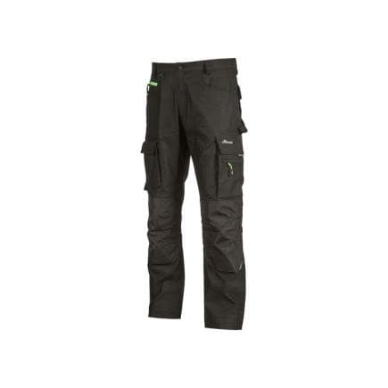U-POWER DW355BC-L - Pantalons de travail READY, Noir de carbone
