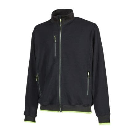 U-POWER FU416BC-L - Sweat-shirt de travail WASP, Noir de carbone