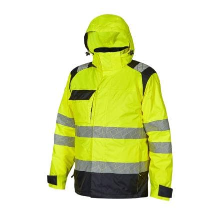 U-POWER HL383YF-L - Parka FREEWAY, Jaune fluo
