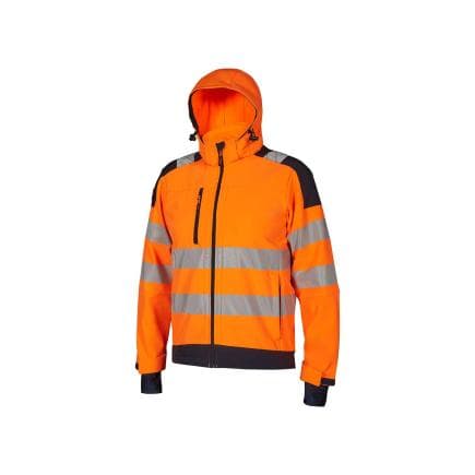 U-POWER HL384OF-L - Veste haute visibilité WONDER, Orange fluo