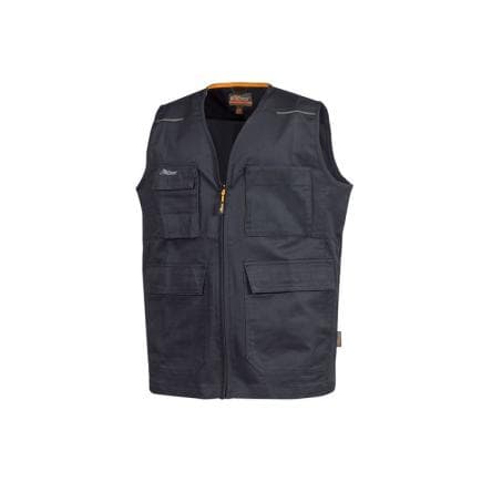U-POWER HY353DB-L - Gilet de travail OPEN, Bleu foncé