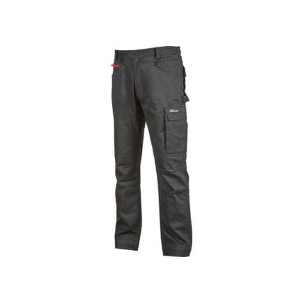 U-POWER HY359GM-L - Pantalons de travail BEAT, Gris Météorite
