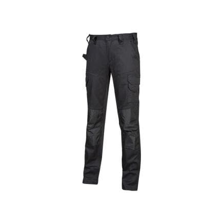 U-POWER ST350BC-XL - Pantalons de travail MAJO, Noir de carbone