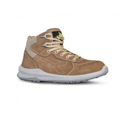 U-POWER RI10064-43 - Chaussures de sécurité hautes Rebel ESD S3 CI SRC, gris