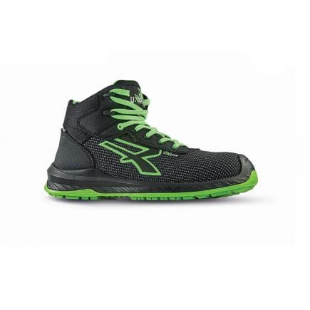 U-POWER RI10334-44 - Chaussures de sécurité hautes Lake UK ESD S3 CI SRC, noir