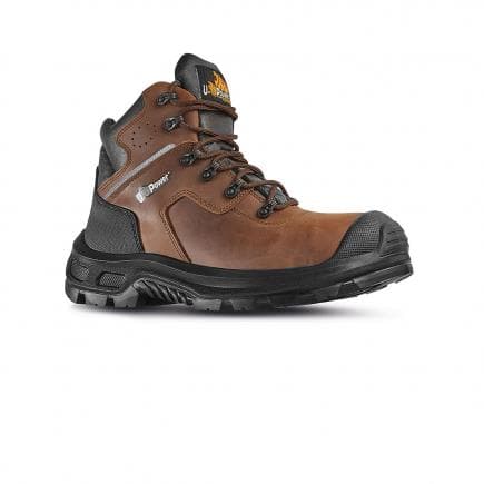 U-POWER RI11014-44 - Bottes de sécurité Helsinki UK ESD S3 CI SRC, noir