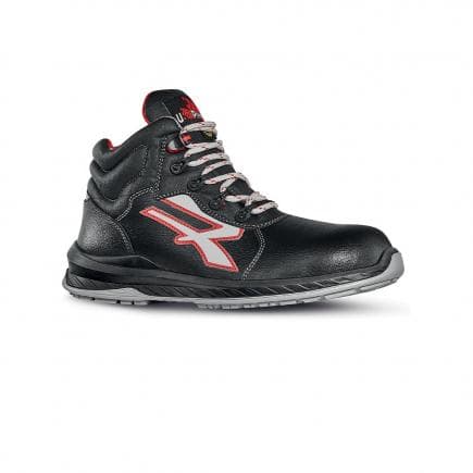 U-POWER RI11044-42 - Chaussures de sécurité hautes Boston RS ESD S3 CI SRC, noir
