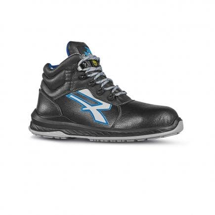 U-POWER RI11314-43 - Chaussures de sécurité hautes Tenerife S3 CI HRO SRC, noir