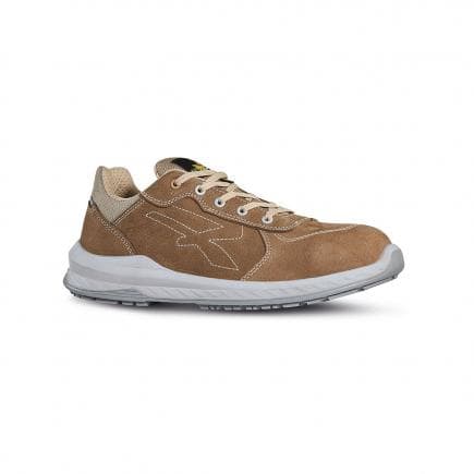 U-POWER RI20064-43 - Chaussures de sécurité basses Rajas ESD S3 CI SRC, gris