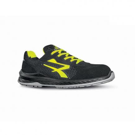 U-POWER RI21106-43 - Chaussures de sécurité basses Marsiglia ESD S1P SRC, noir