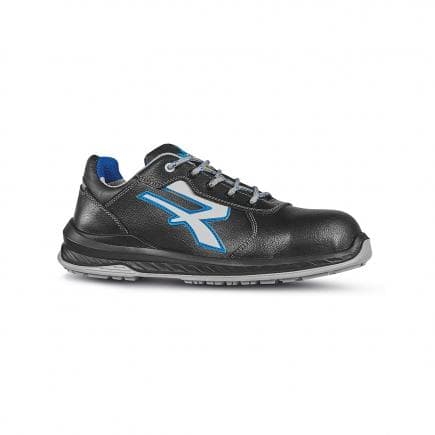 U-POWER RI21314-42 - Chaussures de sécurité basses Fuerte S3 HRO CI SRC, noir