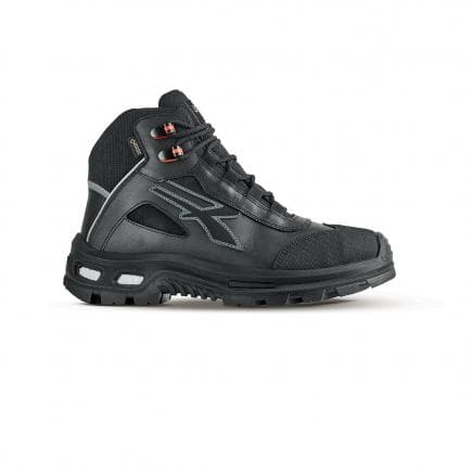 U-POWER RL1E104-44 - Chaussures de sécurité hautes Fixed S3 CI WR SRC, noir