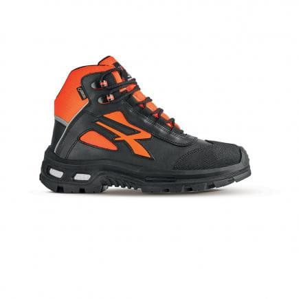 U-POWER RL1E124-38 - Chaussures de sécurité hautes Spirit S3 CI WR SRC, noir