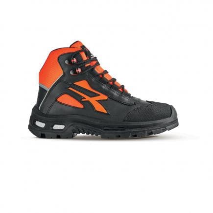 U-POWER RL1E164-42 - Chaussures de sécurité hautes Kreed ESD S3 CI SRC, noir