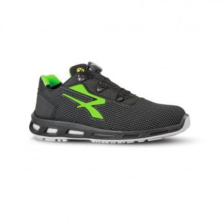 U-POWER RL20366-42 - Chaussures de sécurité basses Monster Boa ESD S3 CI SRC, noir