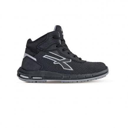 U-POWER RP10124-44 - Chaussures de sécurité hautes Velar Plus ESD S3 CI SRC, noir