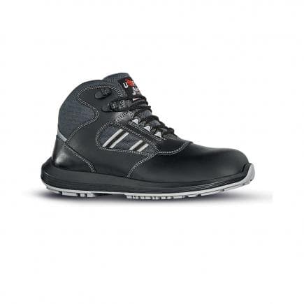 U-POWER RR10254-41 - Chaussures de sécurité hautes Gippo RS S3 SRC, noir