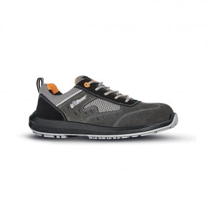 U-POWER RR20196-43 - Chaussures de sécurité basses Brezza S1P SRC, noir