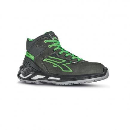U-POWER RS10084-43 - Chaussures de sécurité hautes Daryl ESD S3 CI SRC, noir